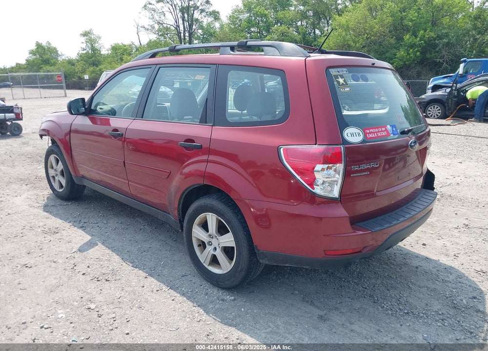 2010 SUBARU FORESTER 2.5X VIN: JF2SH6BC6AG792676