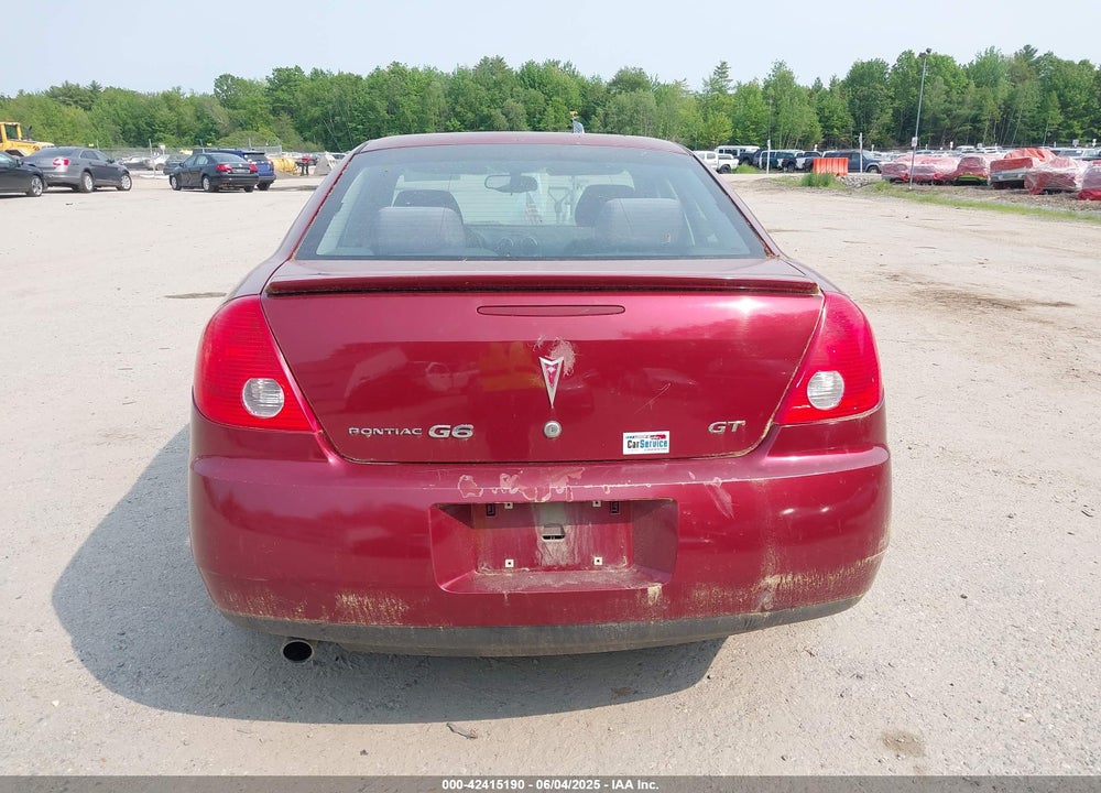 2008 PONTIAC G6 GT VIN: 1G2ZH57N384244801