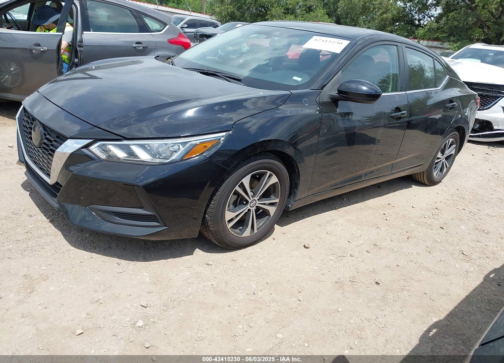 2022 NISSAN SENTRA SV XTRONIC CVT VIN: 3N1AB8CV9NY256240