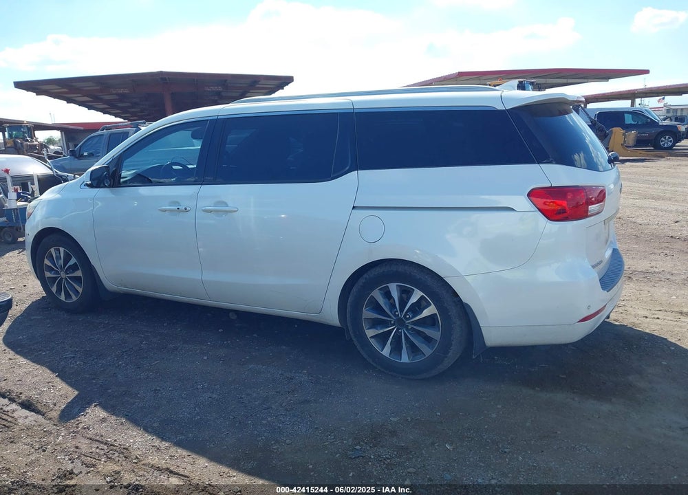 2016 KIA SEDONA SX VIN: KNDMC5C14G6125570