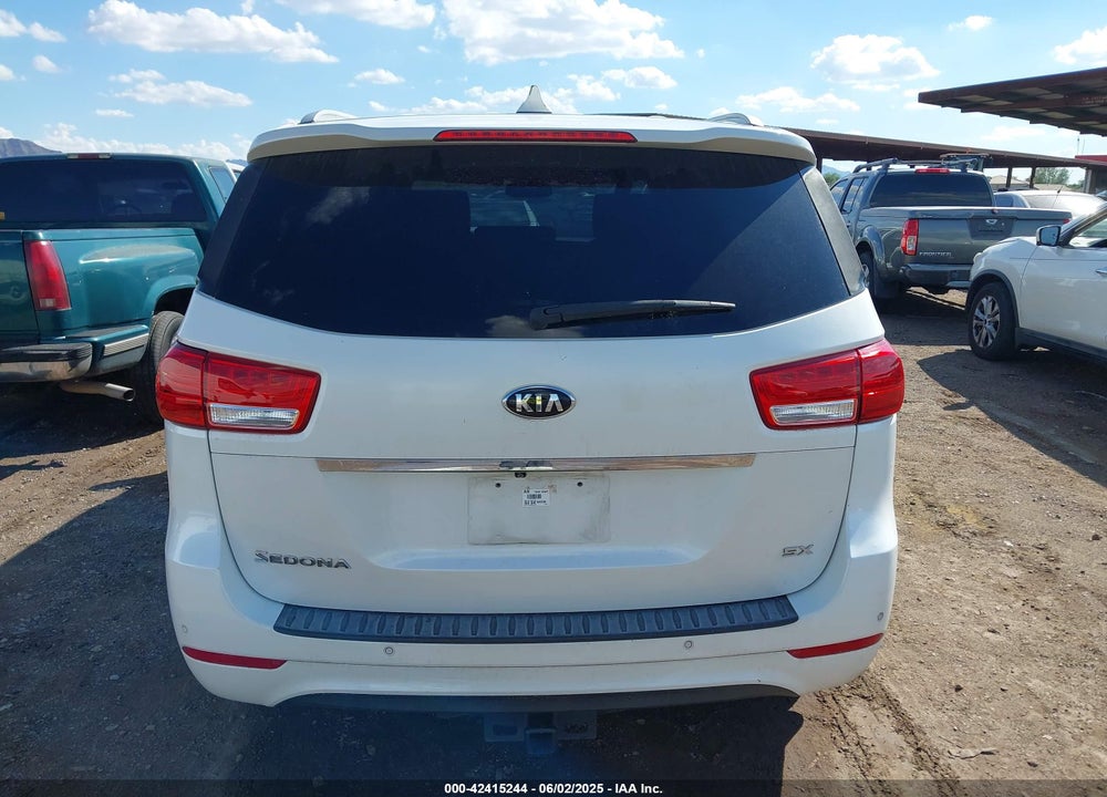 2016 KIA SEDONA SX VIN: KNDMC5C14G6125570