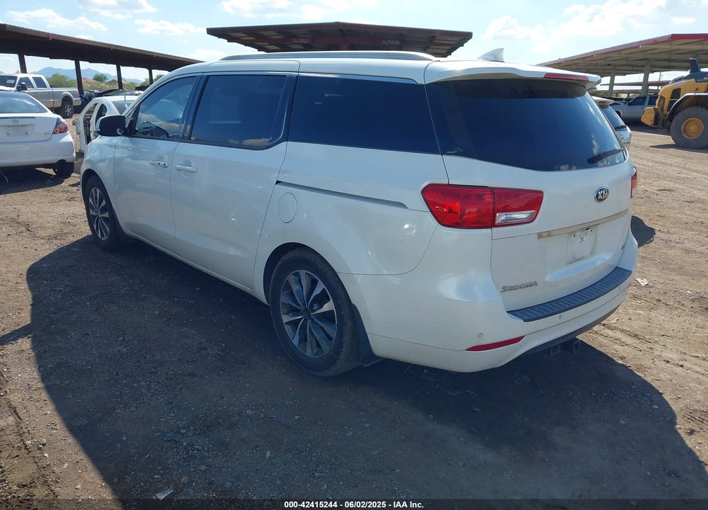2016 KIA SEDONA SX VIN: KNDMC5C14G6125570