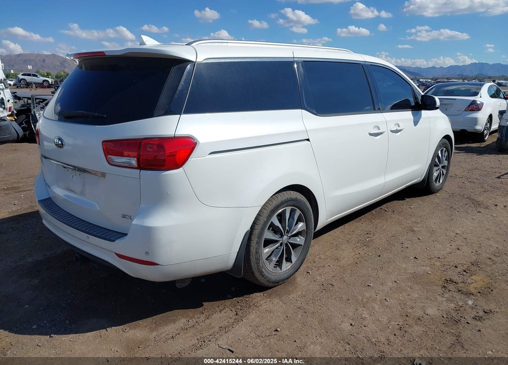 2016 KIA SEDONA SX VIN: KNDMC5C14G6125570