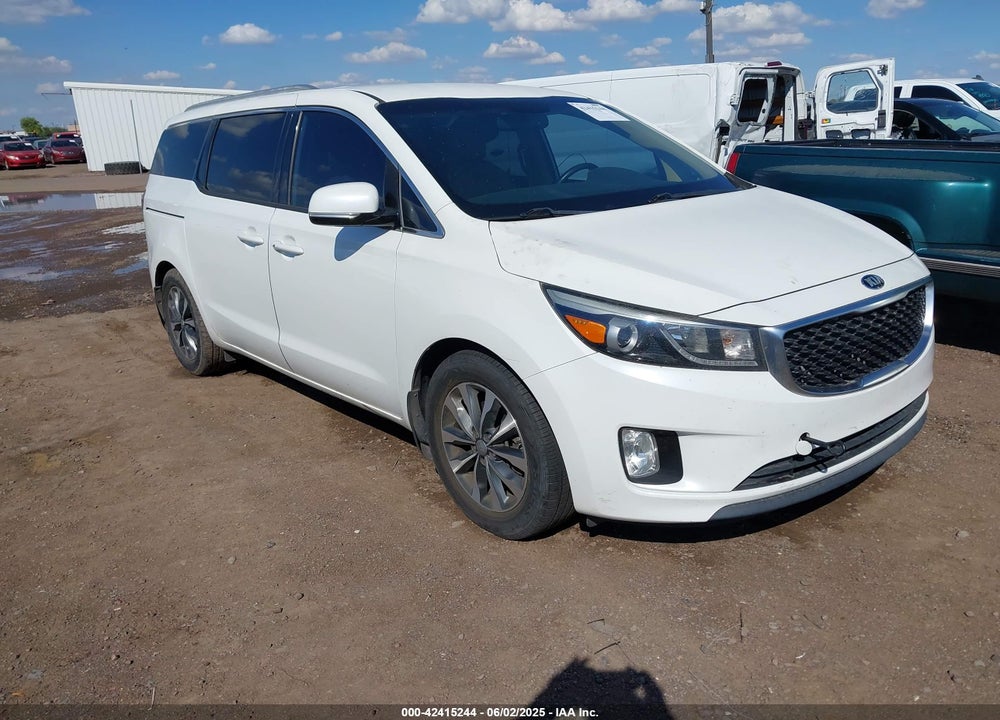 2016 KIA SEDONA SX VIN: KNDMC5C14G6125570
