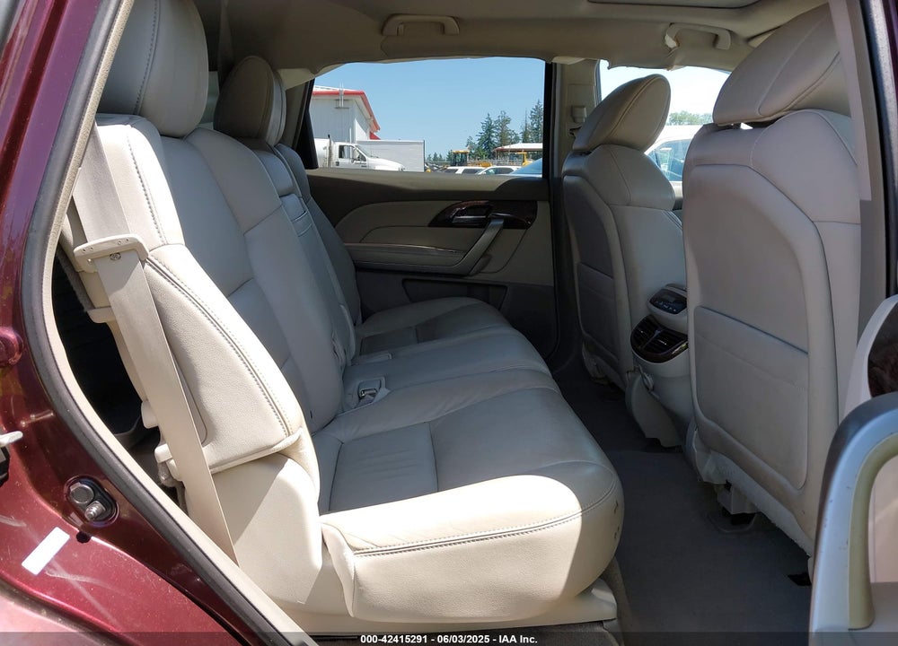 2011 ACURA MDX VIN: 2HNYD2H20BH525917