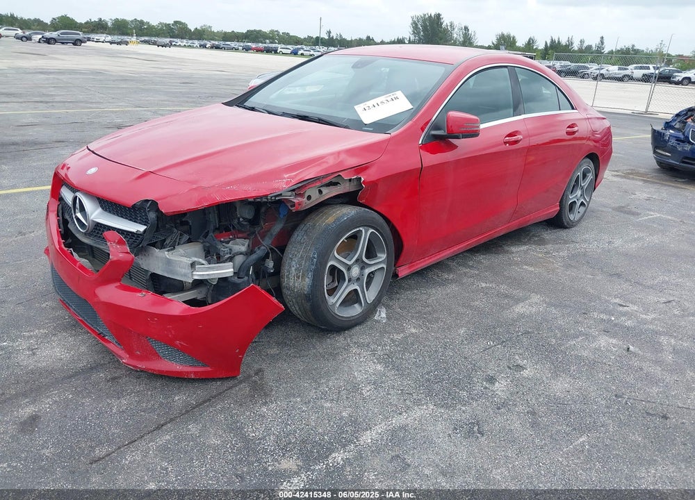 2014 MERCEDES-BENZ CLA-CLASS VIN: WDDSJ4EB9EN064724