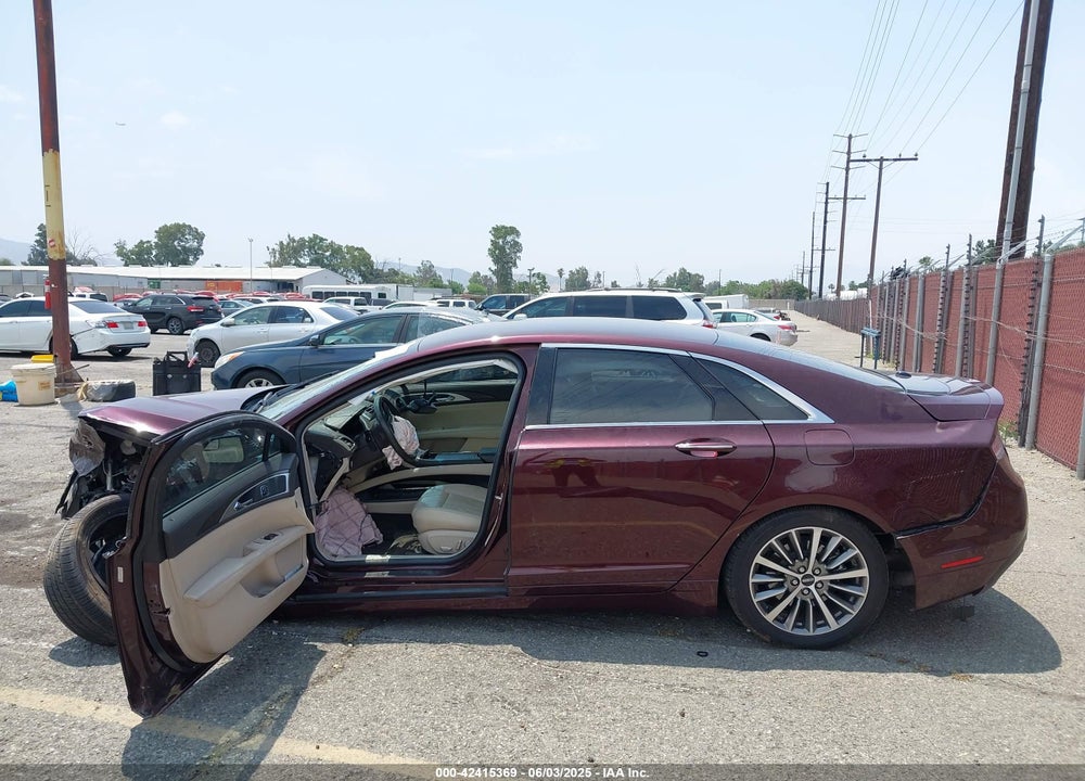 2018 LINCOLN MKZ VIN: 3LN6L5CC5JR604211