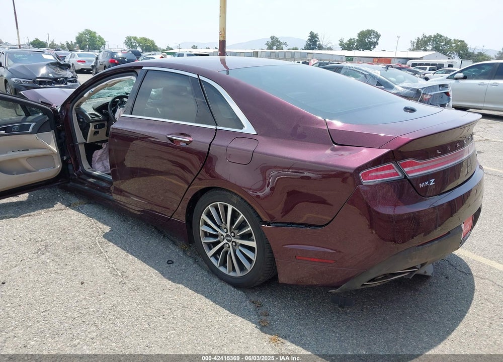 2018 LINCOLN MKZ VIN: 3LN6L5CC5JR604211