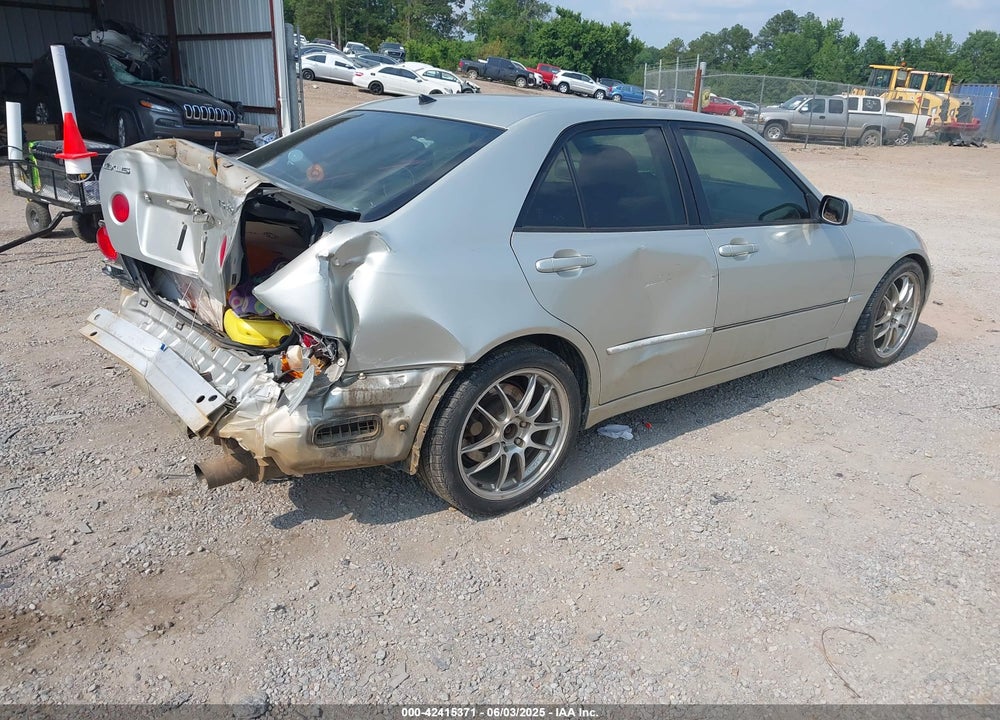 2004 LEXUS IS 300 VIN: JTHBD192340092250
