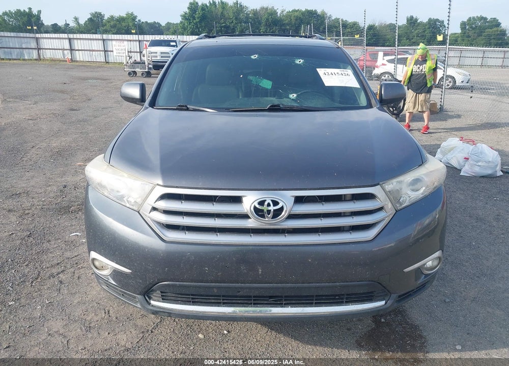 2012 TOYOTA HIGHLANDER VIN: 5TDZK3EHXCS058748