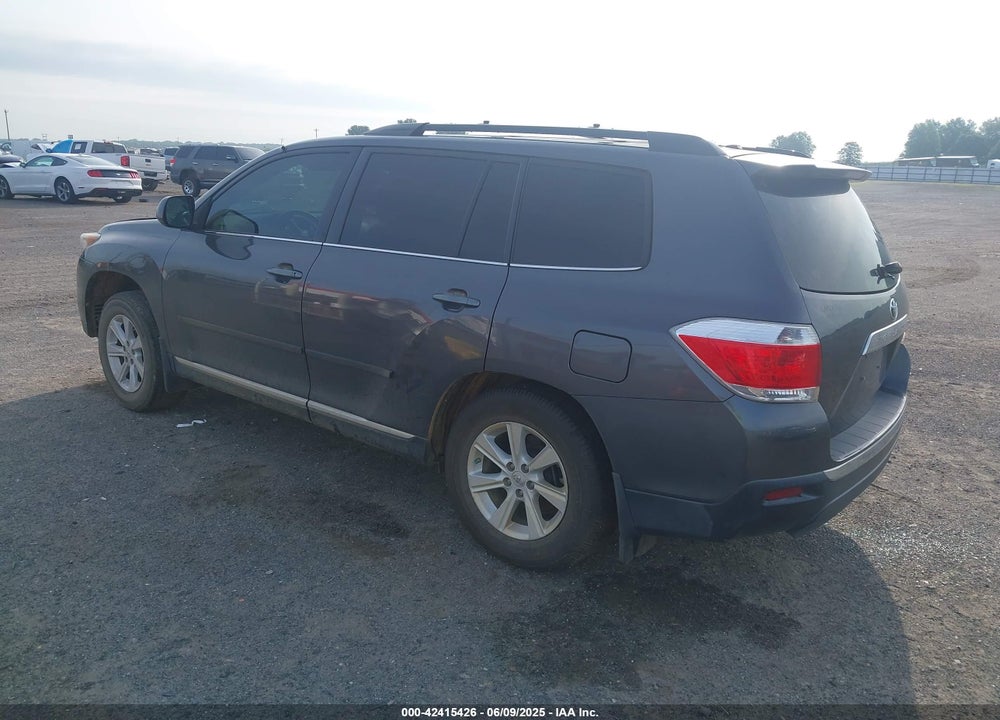 2012 TOYOTA HIGHLANDER VIN: 5TDZK3EHXCS058748