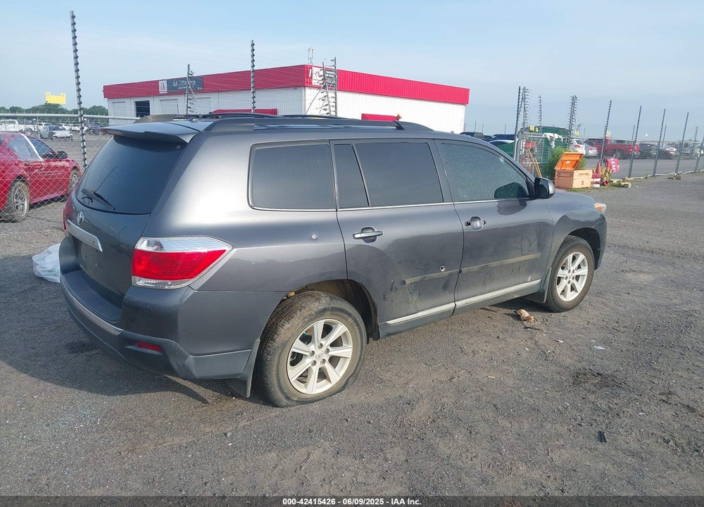 2012 TOYOTA HIGHLANDER VIN: 5TDZK3EHXCS058748