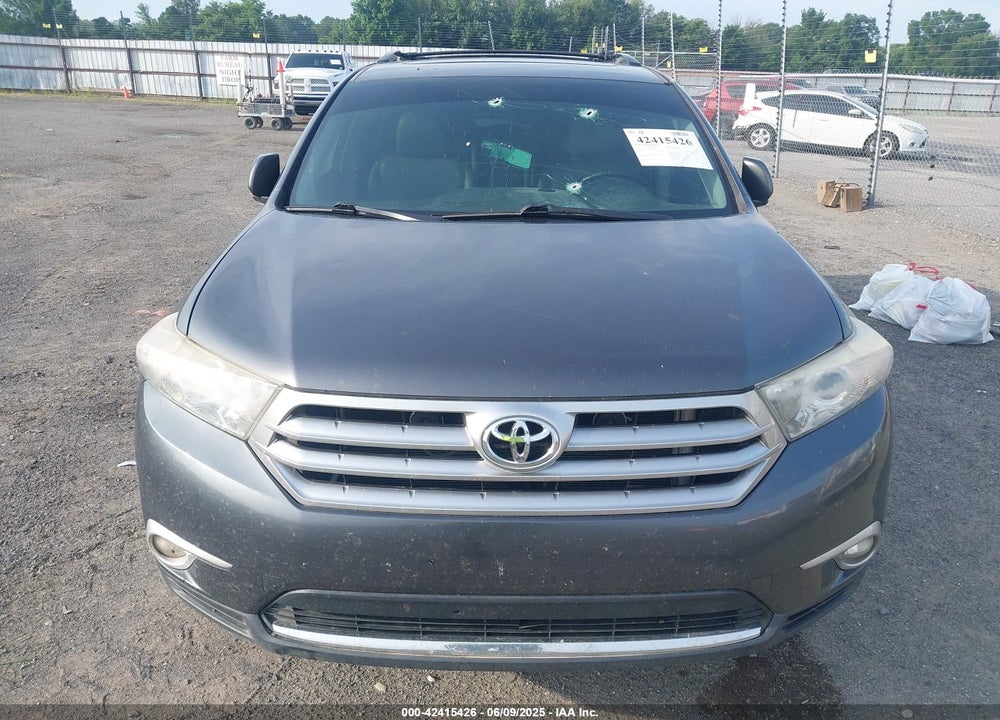 2012 TOYOTA HIGHLANDER VIN: 5TDZK3EHXCS058748
