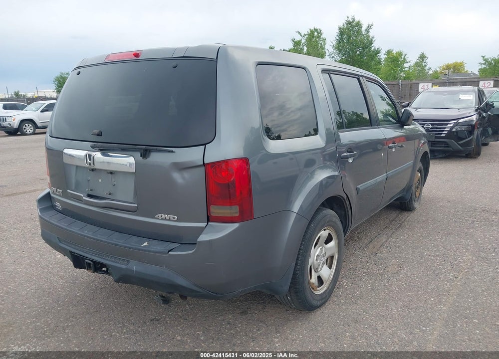 2013 HONDA PILOT VIN: 5FNYF4H21DB028458