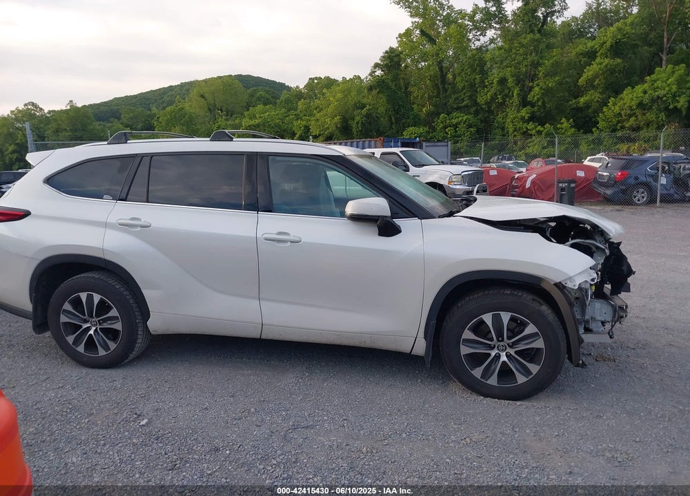 2021 TOYOTA HIGHLANDER VIN: 5TDGZRBH7MS058721
