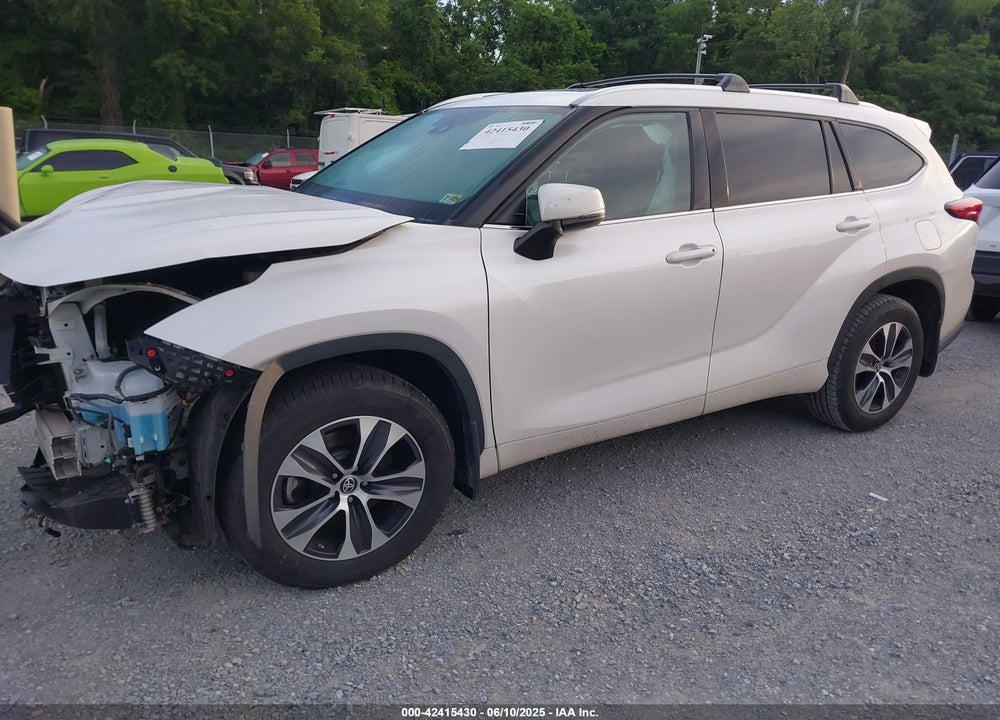 2021 TOYOTA HIGHLANDER VIN: 5TDGZRBH7MS058721