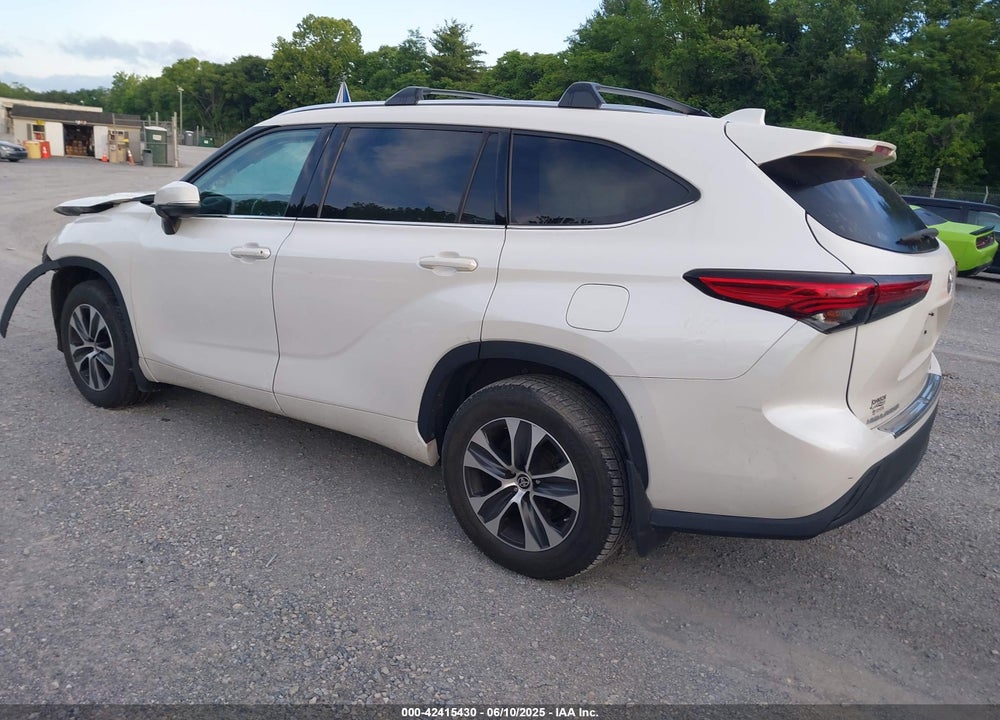 2021 TOYOTA HIGHLANDER VIN: 5TDGZRBH7MS058721