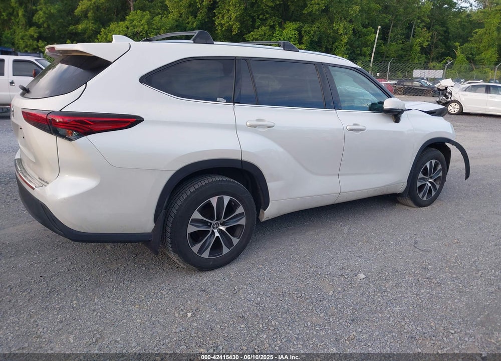 2021 TOYOTA HIGHLANDER VIN: 5TDGZRBH7MS058721