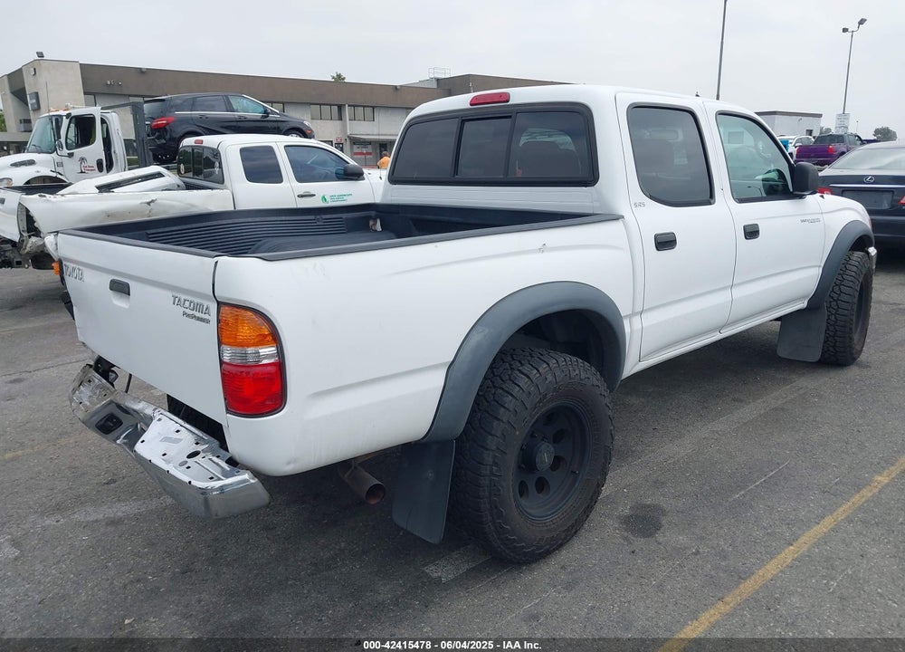 2004 TOYOTA TACOMA PRERUNNER VIN: 5TEGM92N74Z452548