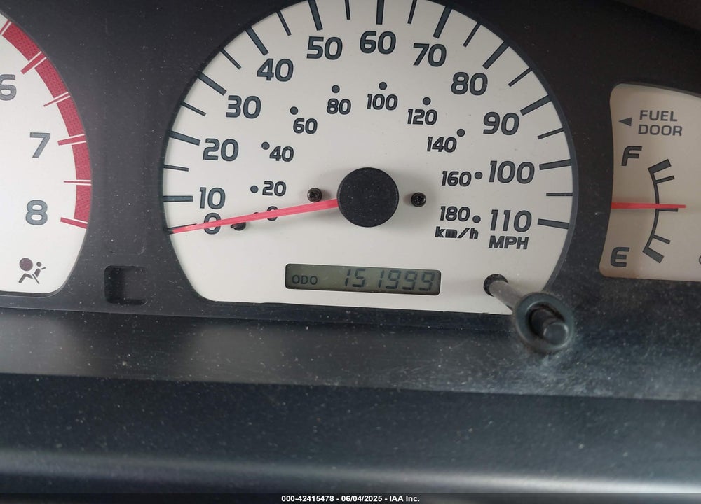 2004 TOYOTA TACOMA PRERUNNER VIN: 5TEGM92N74Z452548