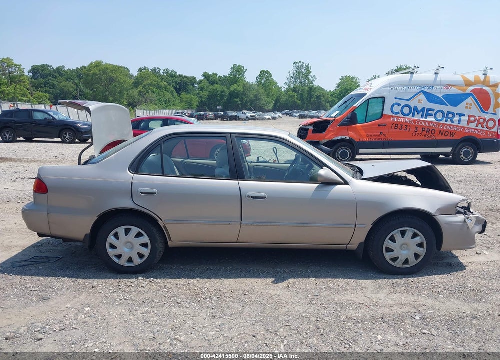 2002 TOYOTA COROLLA LE VIN: 2T1BR12E72C581857