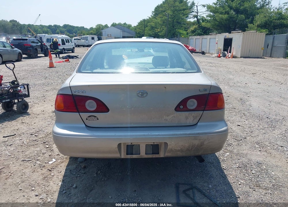 2002 TOYOTA COROLLA LE VIN: 2T1BR12E72C581857