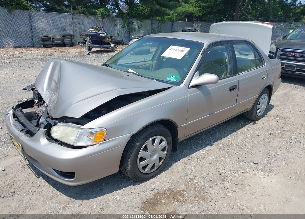 2002 TOYOTA COROLLA LE VIN: 2T1BR12E72C581857