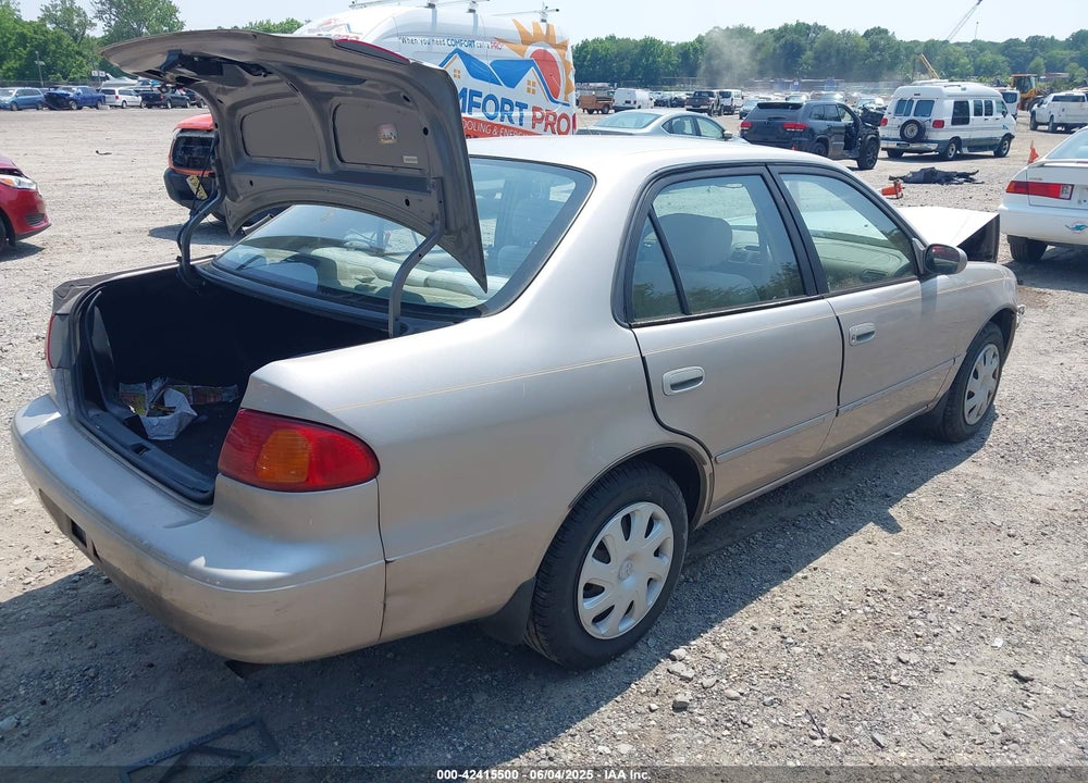 2002 TOYOTA COROLLA LE VIN: 2T1BR12E72C581857