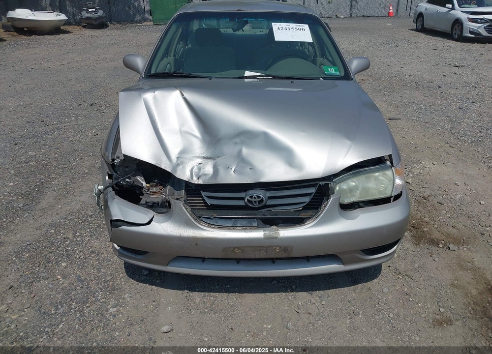 2002 TOYOTA COROLLA LE VIN: 2T1BR12E72C581857