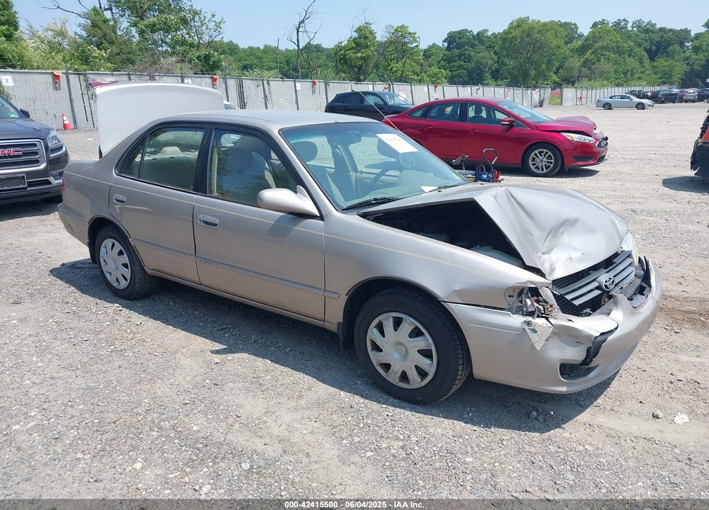 2002 TOYOTA COROLLA LE VIN: 2T1BR12E72C581857