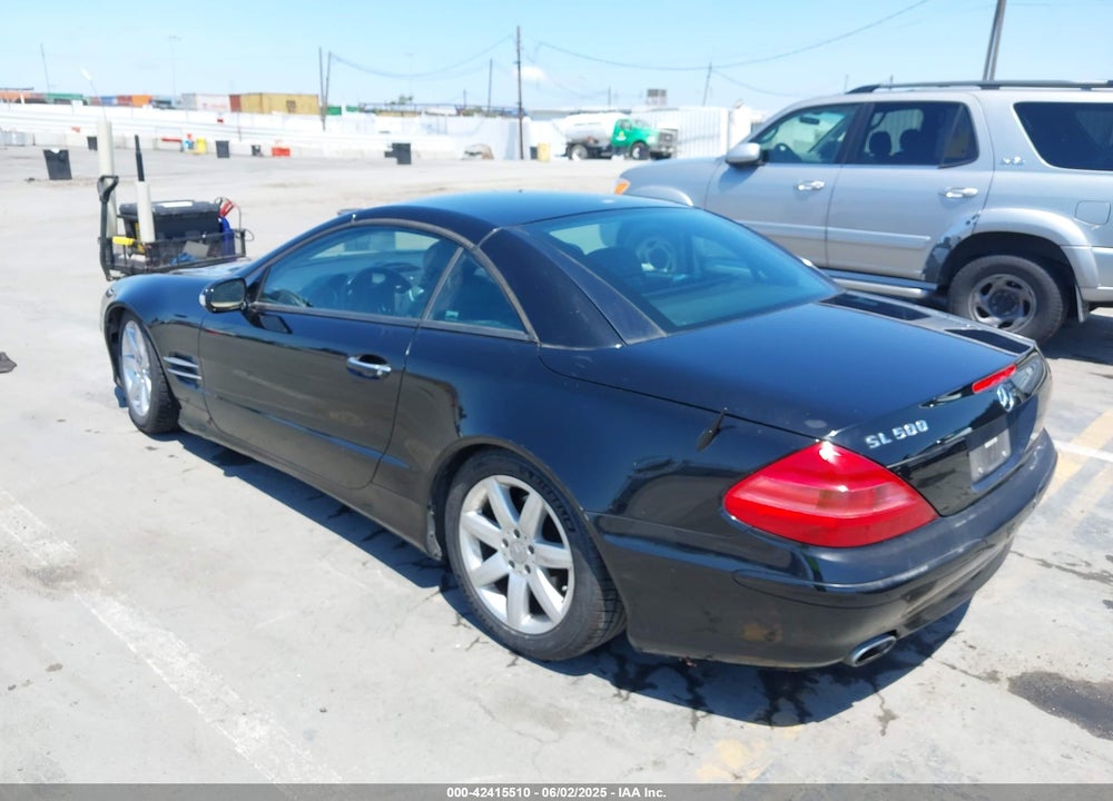 2003 MERCEDES-BENZ SL 500 VIN: WDBSK75F23F015866