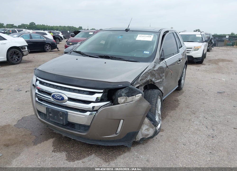 2014 FORD EDGE VIN: 2FMDK3KC8EBB29870