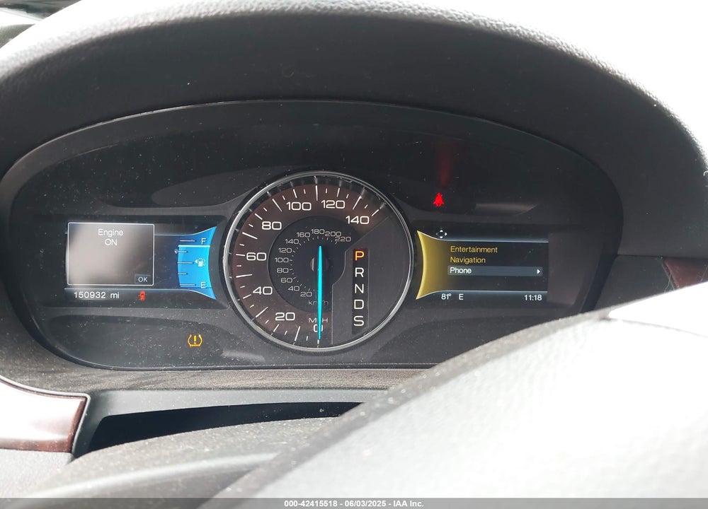 2014 FORD EDGE VIN: 2FMDK3KC8EBB29870