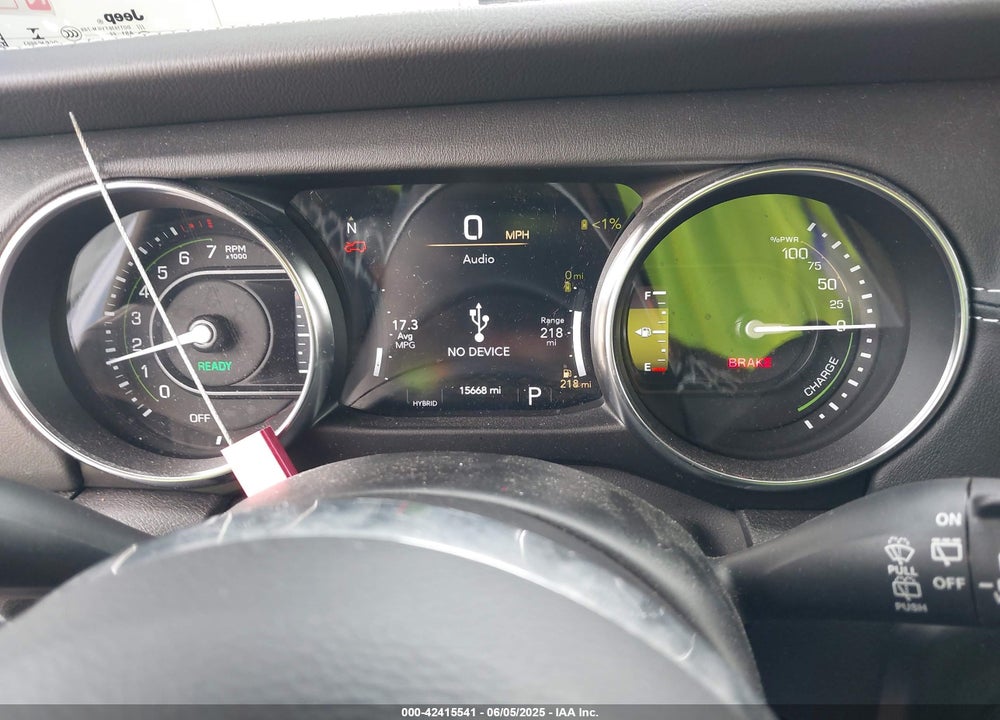 2022 JEEP WRANGLER 4XE VIN: 1C4JJXR67NW152797