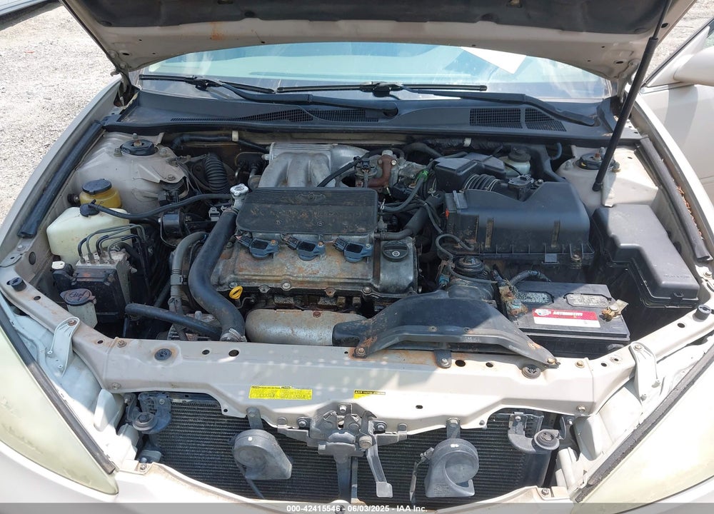 2002 TOYOTA CAMRY LE V6 VIN: 4T1BF30K22U504096