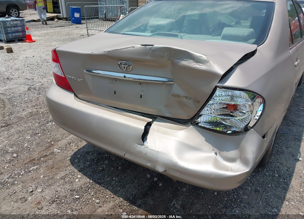 2002 TOYOTA CAMRY LE V6 VIN: 4T1BF30K22U504096
