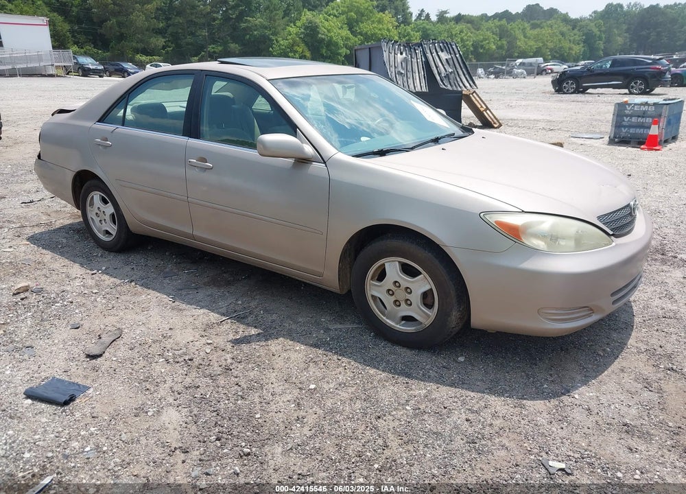 2002 TOYOTA CAMRY LE V6 VIN: 4T1BF30K22U504096