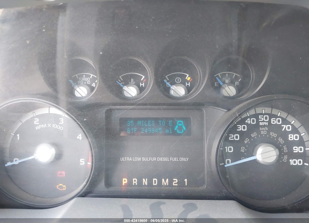 2012 FORD F 350 VIN: 1FT8W3DTXCEB39048
