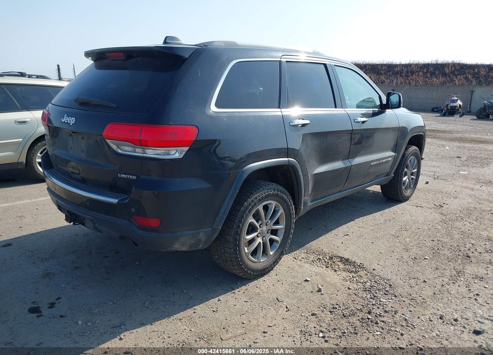 2014 JEEP GRAND CHEROKEE LIMITED VIN: 1C4RJFBGXEC200729