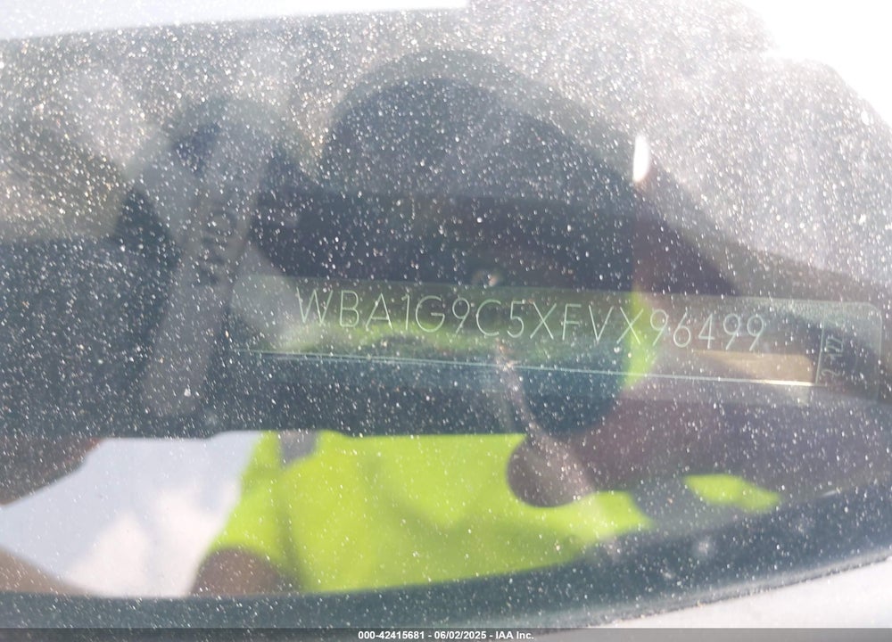 2015 BMW 228I VIN: WBA1G9C5XFVX96499