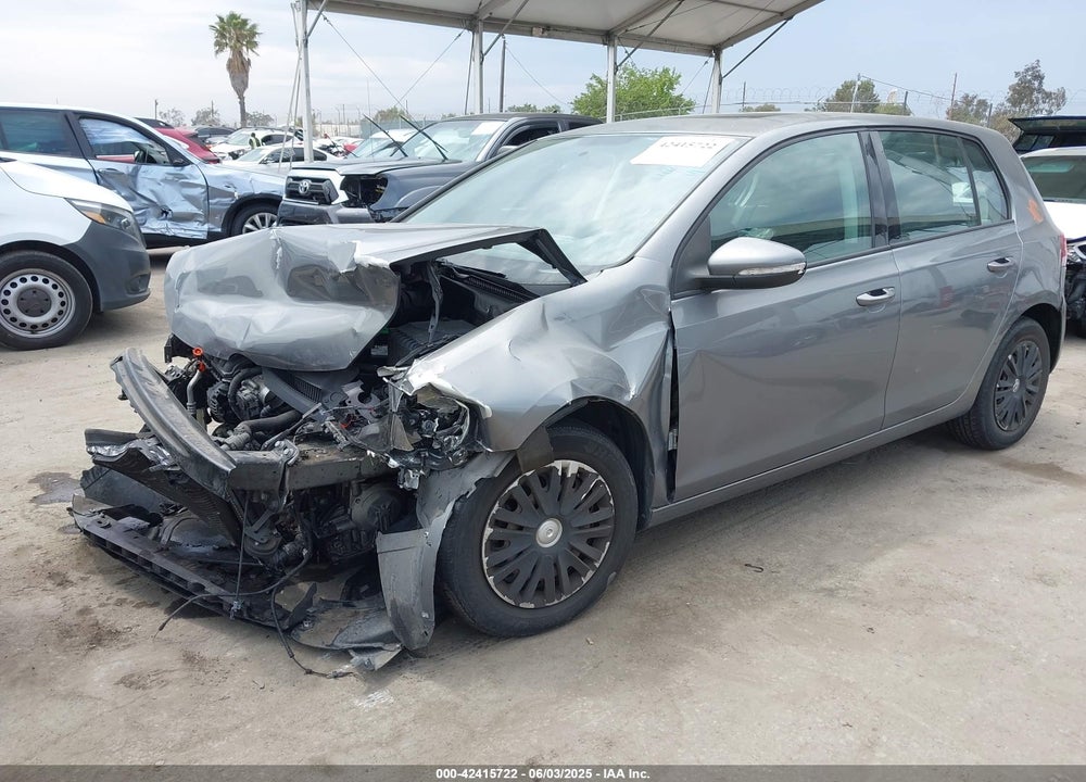 2011 VOLKSWAGEN GOLF 2.5L 4-DOOR VIN: WVWDB7AJXBW206745