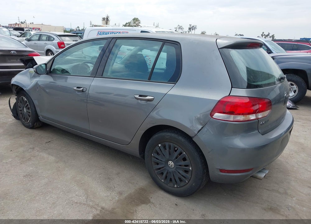 2011 VOLKSWAGEN GOLF 2.5L 4-DOOR VIN: WVWDB7AJXBW206745