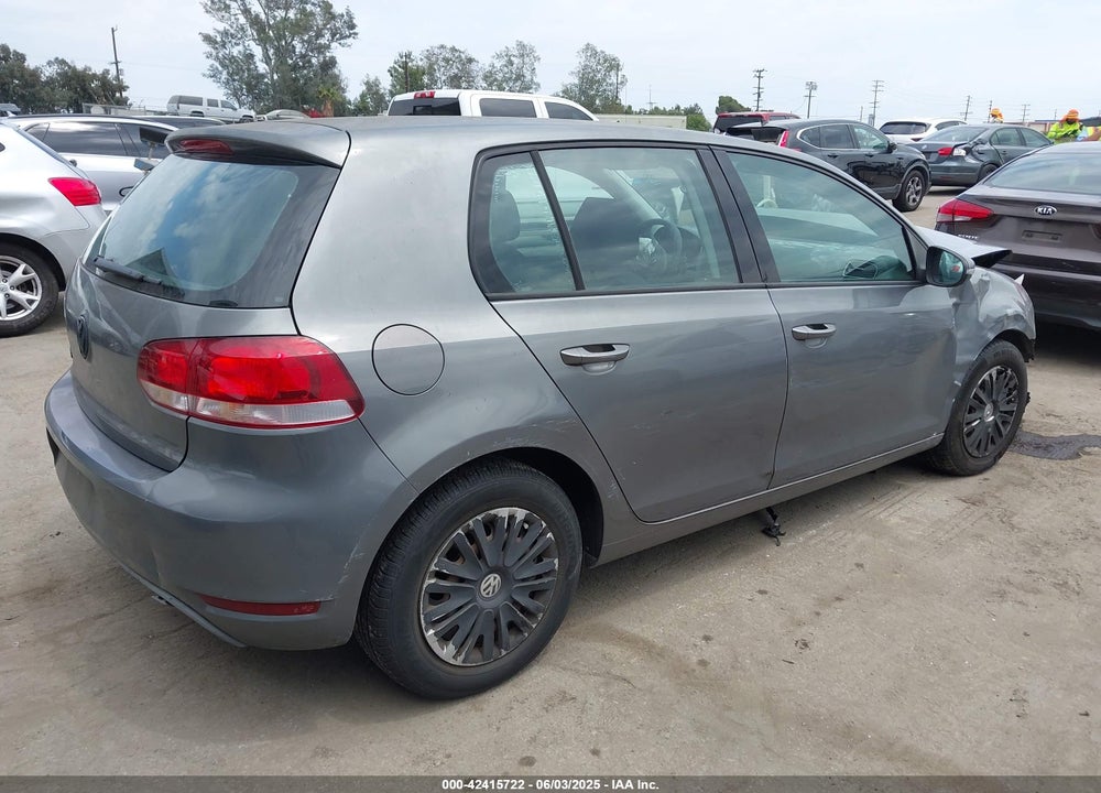2011 VOLKSWAGEN GOLF 2.5L 4-DOOR VIN: WVWDB7AJXBW206745