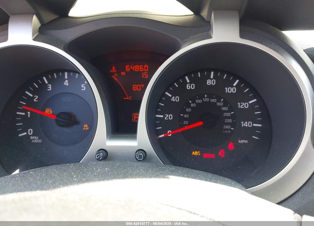 2011 NISSAN JUKE SV VIN: JN8AF5MR5BT003944