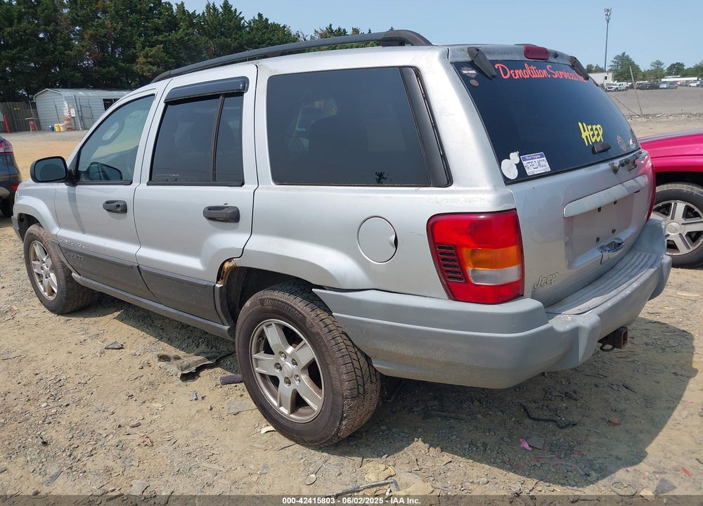 2003 JEEP GRAND CHEROKEE LAREDO VIN: 1J4GW48S83C558962