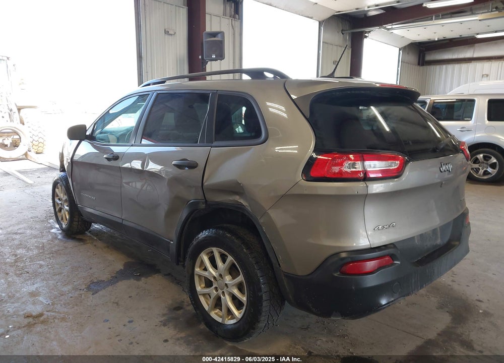 2017 JEEP CHEROKEE SPORT 4X4 VIN: 1C4PJMAB2HW537884