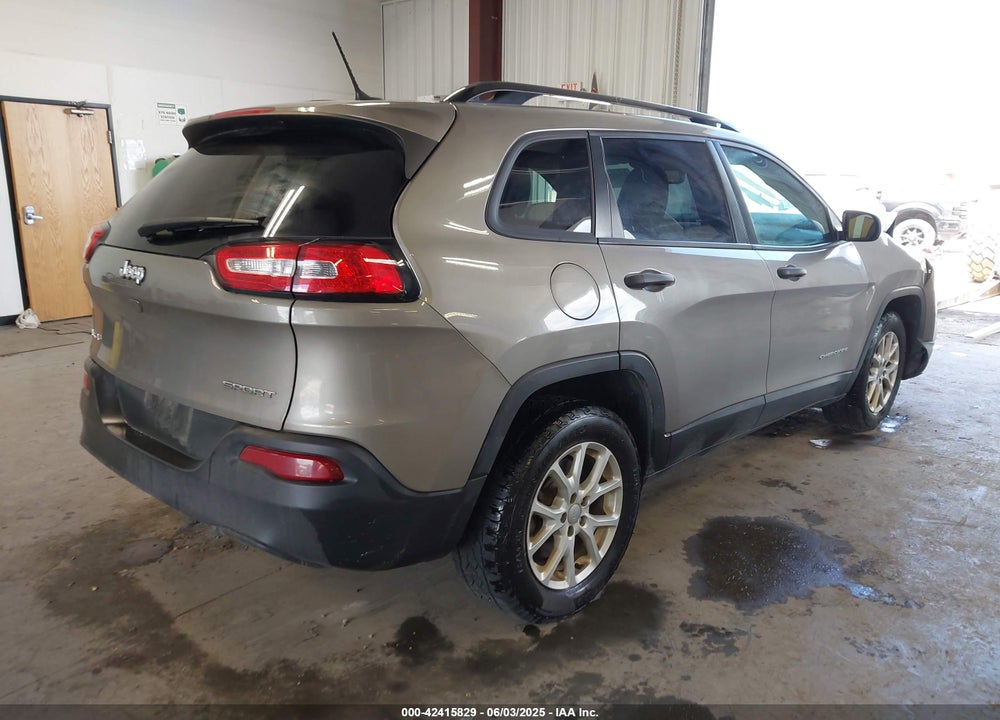 2017 JEEP CHEROKEE SPORT 4X4 VIN: 1C4PJMAB2HW537884