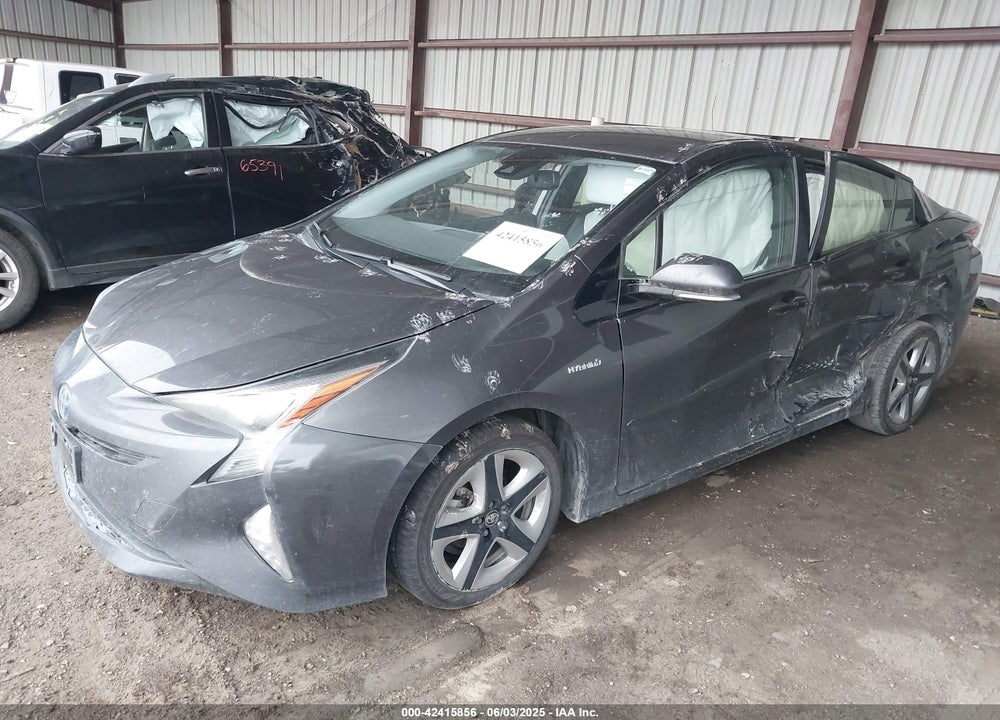 2017 TOYOTA PRIUS FOUR TOURING VIN: JTDKARFU2H3532249
