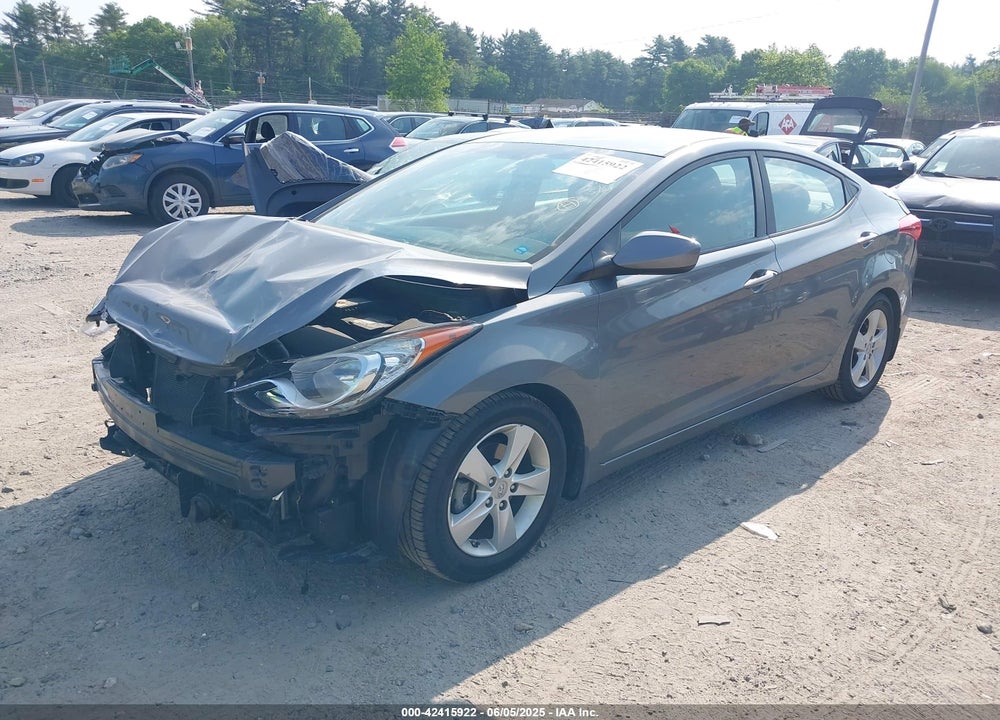 2013 HYUNDAI ELANTRA VIN: 5NPDH4AEXDH419235