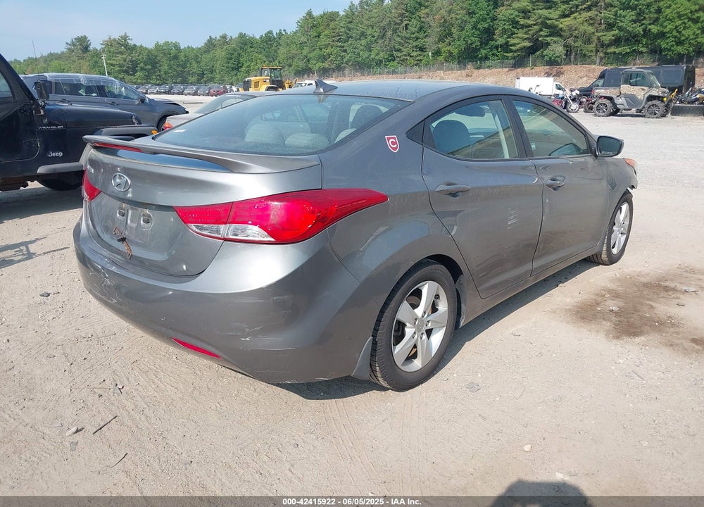 2013 HYUNDAI ELANTRA VIN: 5NPDH4AEXDH419235